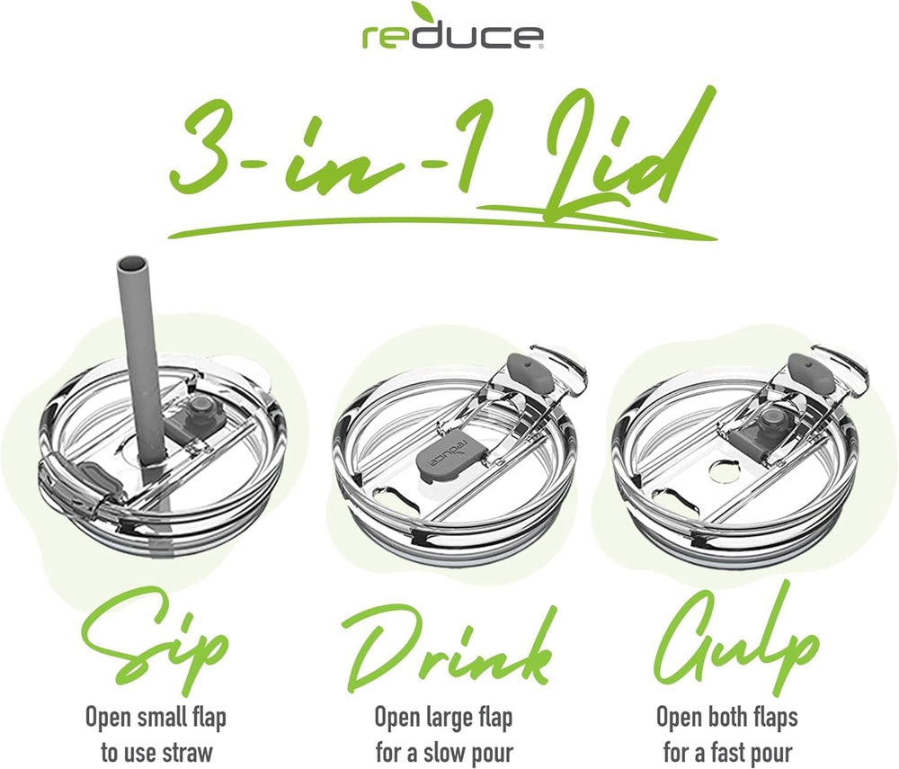 REDUCE gobelet Coldee posé sur une nappe de pique-nique, pratique pour sorties familiales
