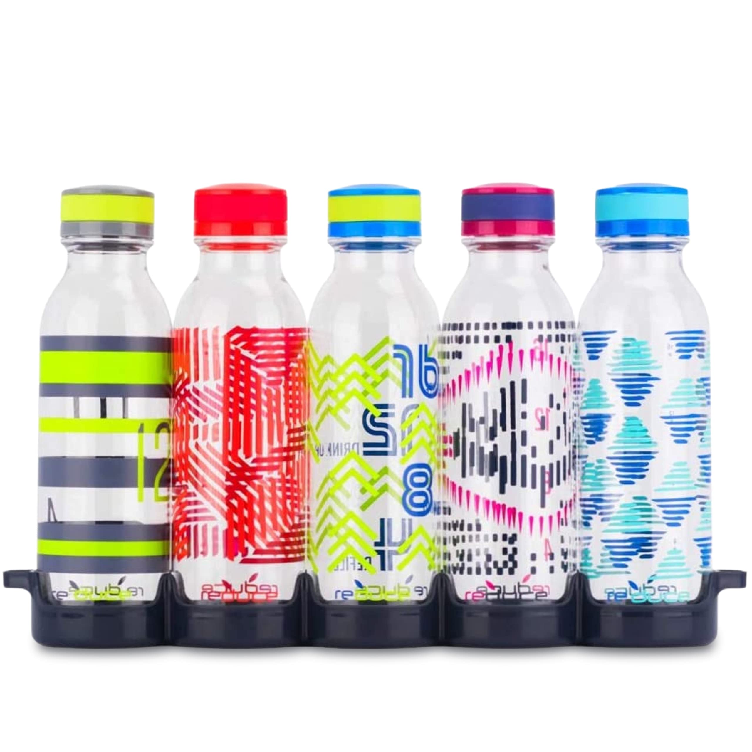 REDUCE gourde face packaging montrant design et gain de place