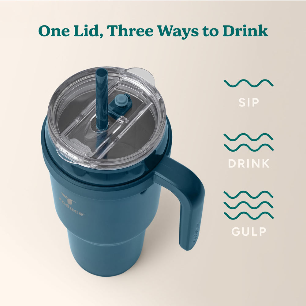 REDUCE graduations intérieures en onces pour suivi précis d'hydratation