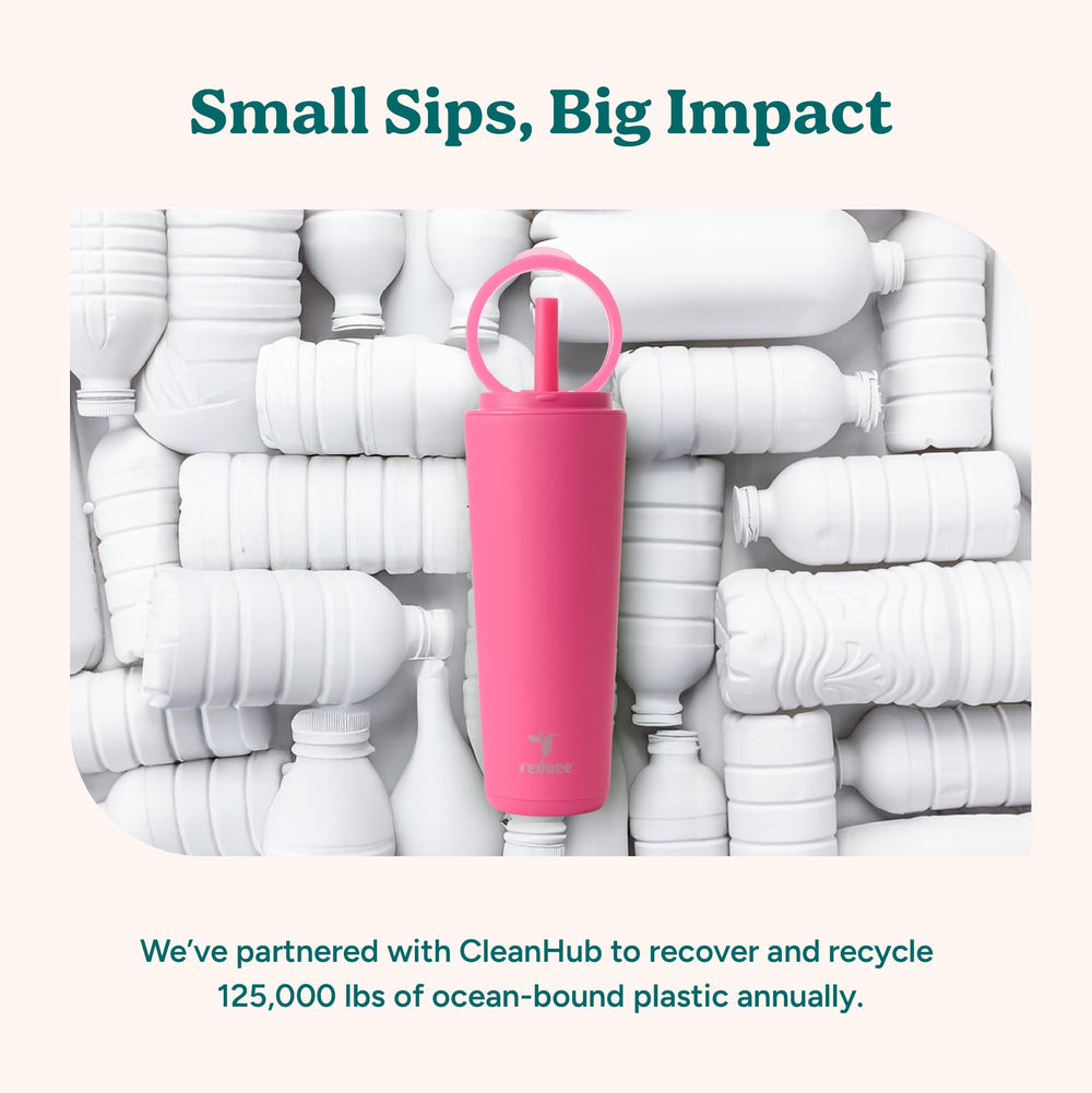 REDUCE Halo posé sur une nappe de pique‑nique Dragon Fruit, idéal pour sorties et loisirs