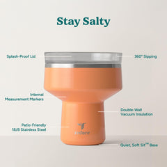 REDUCE Saltini couvercle 360° démontrant facilité de consommation et sécurité