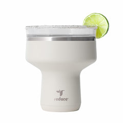 REDUCE Saltini vue avant du tumbler avec couvercle montrant design élégant et praticité