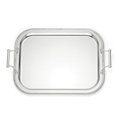Reed & Barton plateau rectangulaire face présentant élégance et valeur décorative