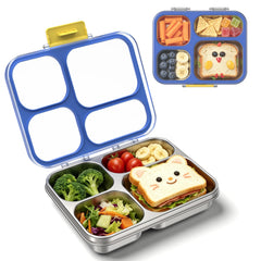 Reeple vue avant avec couvercle transparent montrant repas organisé et sécurité
