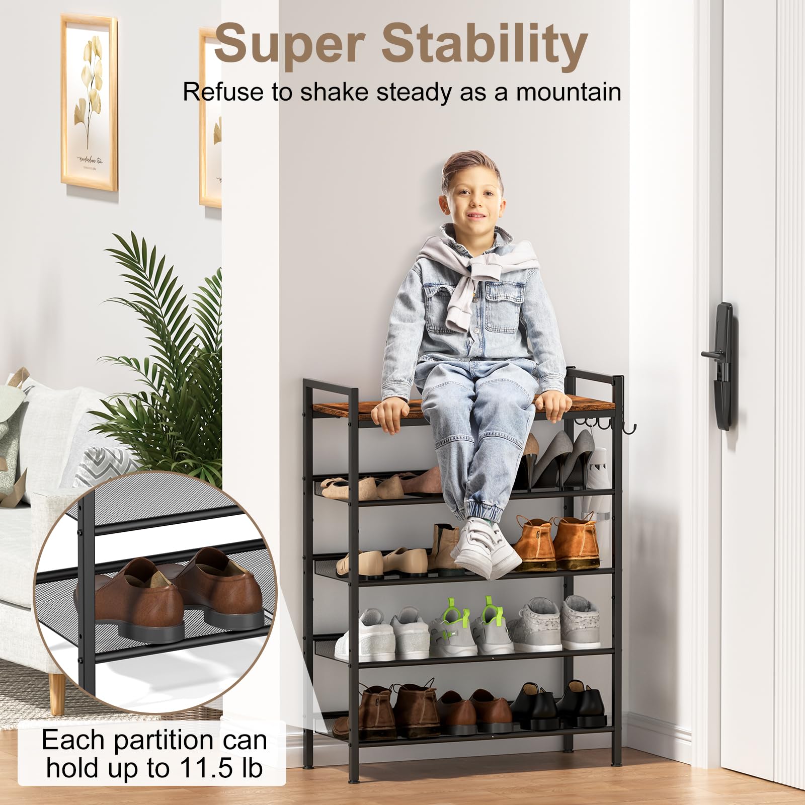 Refrze plateau supérieur robuste supportant objets lourds en sécurité