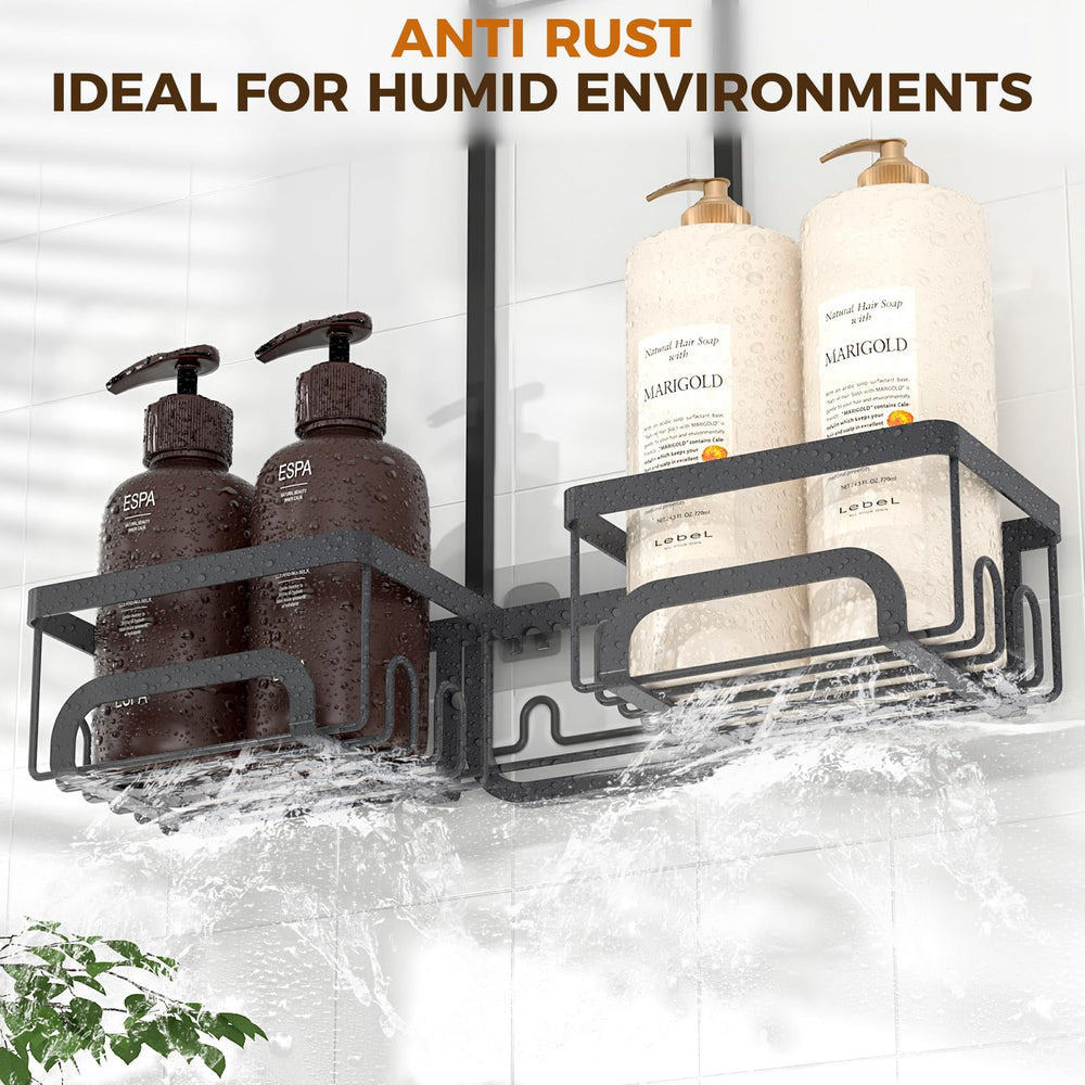 REINHARDT support savon et brosse intégré pour rangement complet