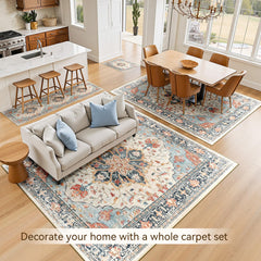 RELEANY tapis placé dans un salon moderne ajoutant chaleur et cohérence décorative