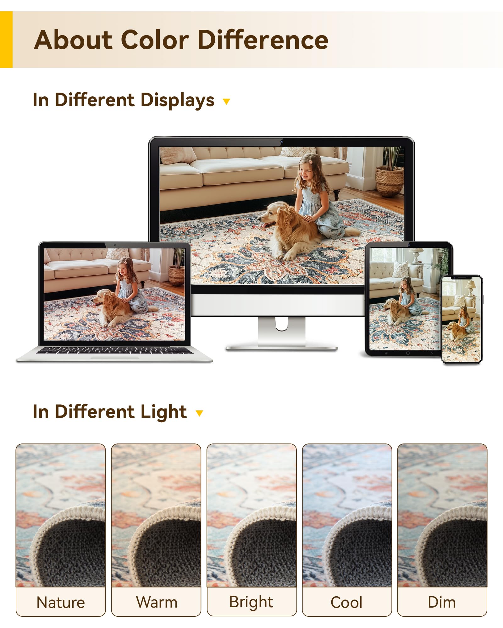 RELEANY plis d'emballage et astuce pour aplatir rapidement le tapis