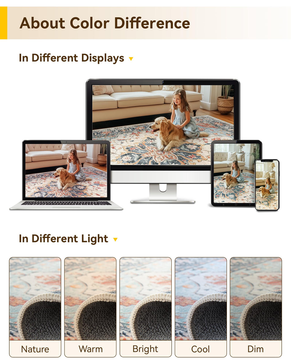 RELEANY plis d'emballage et astuce pour aplatir rapidement le tapis