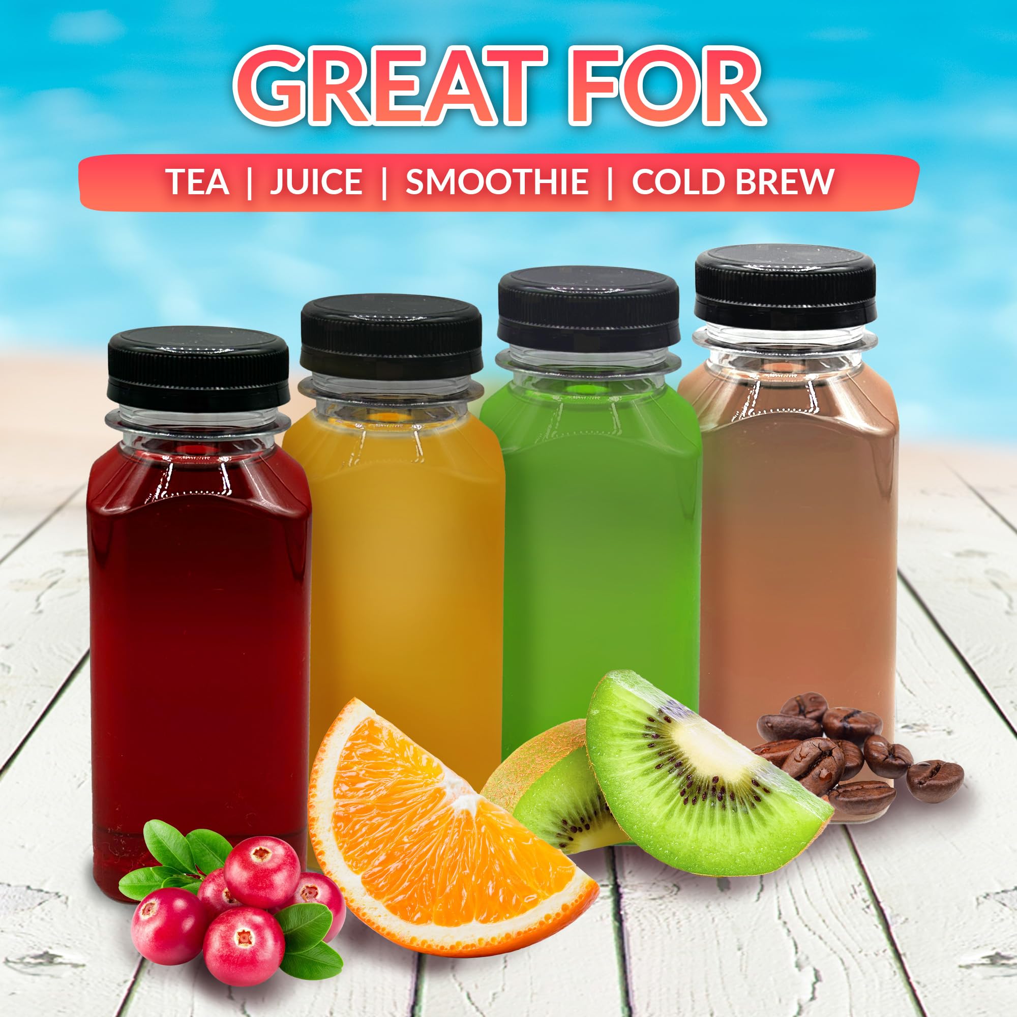 Reli bouteille en usage smoothie illustrant portion individuelle prête à emporter