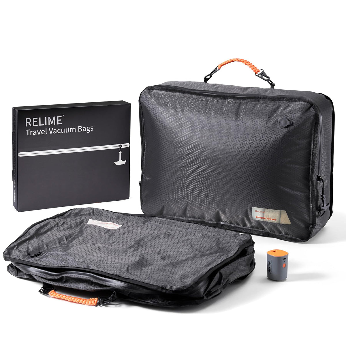 Relime face du paquet montrant le kit et avantages de voyage