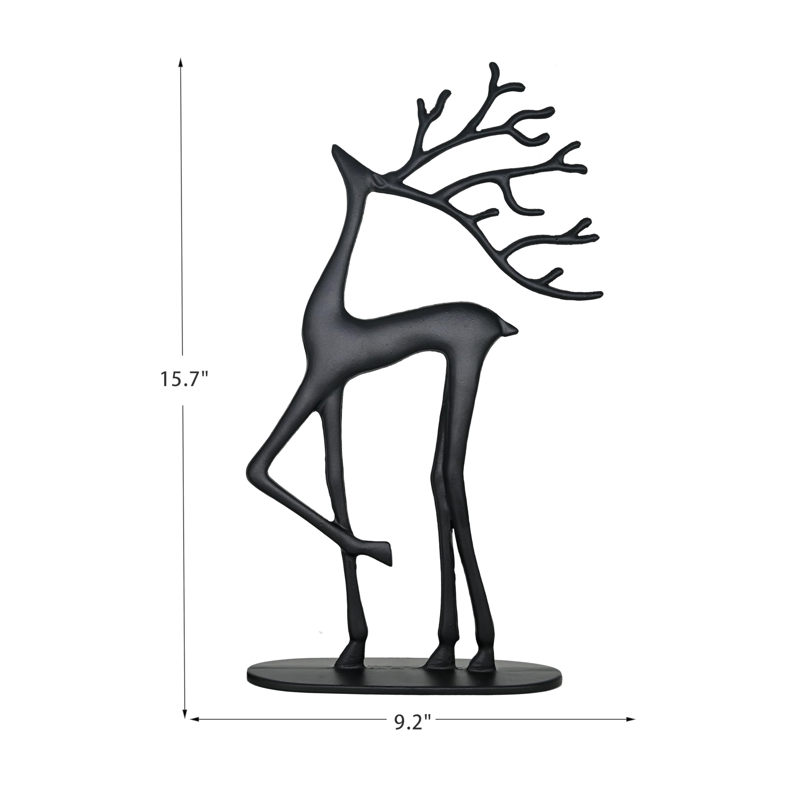 Remenna profil d'une sculpture montrant silhouette élancée et design moderne
