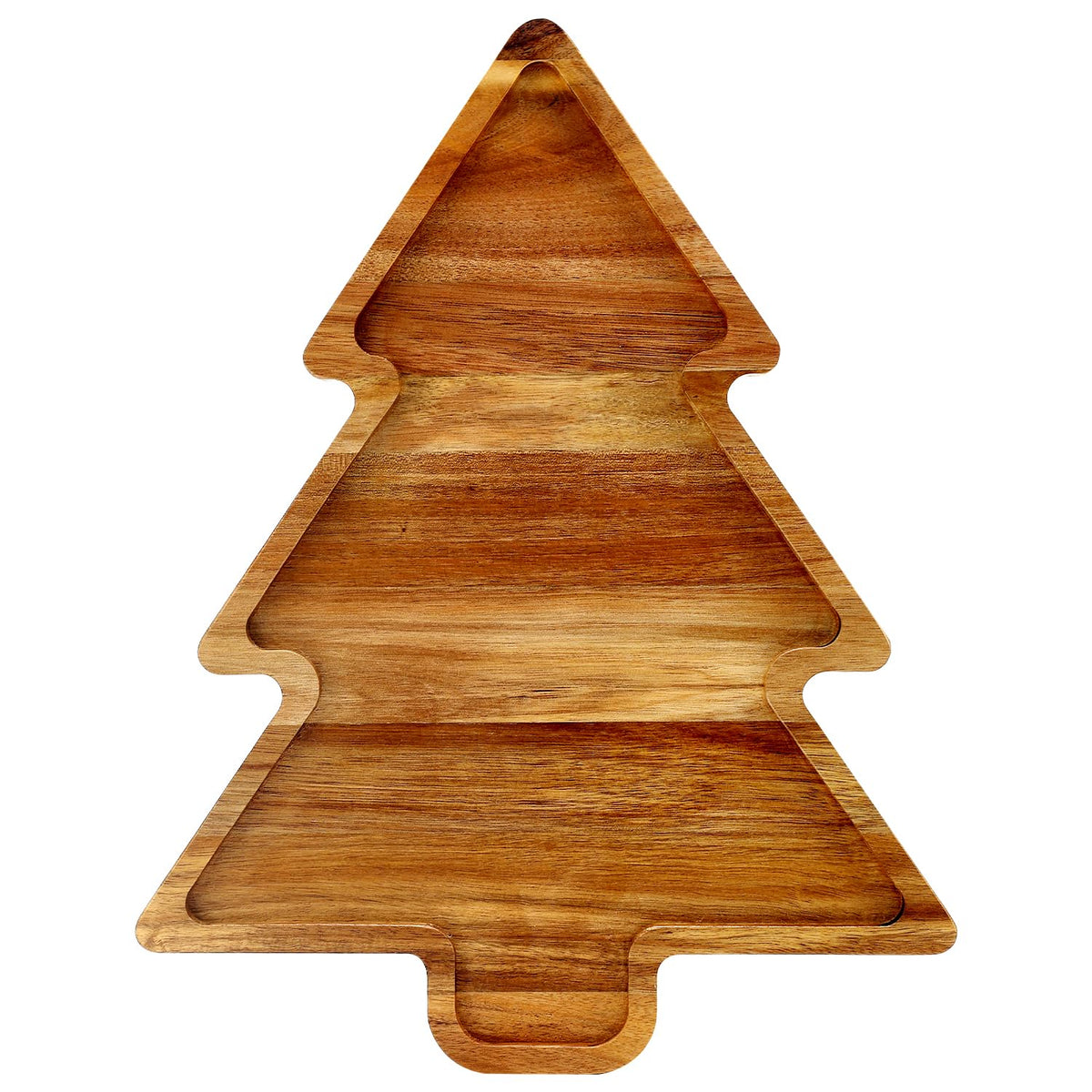 Renawe plateau sapin face avant montrant design festif et fonctionnel