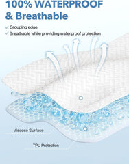 Renvix gros plan sur viscose de bambou montrant texture respirante