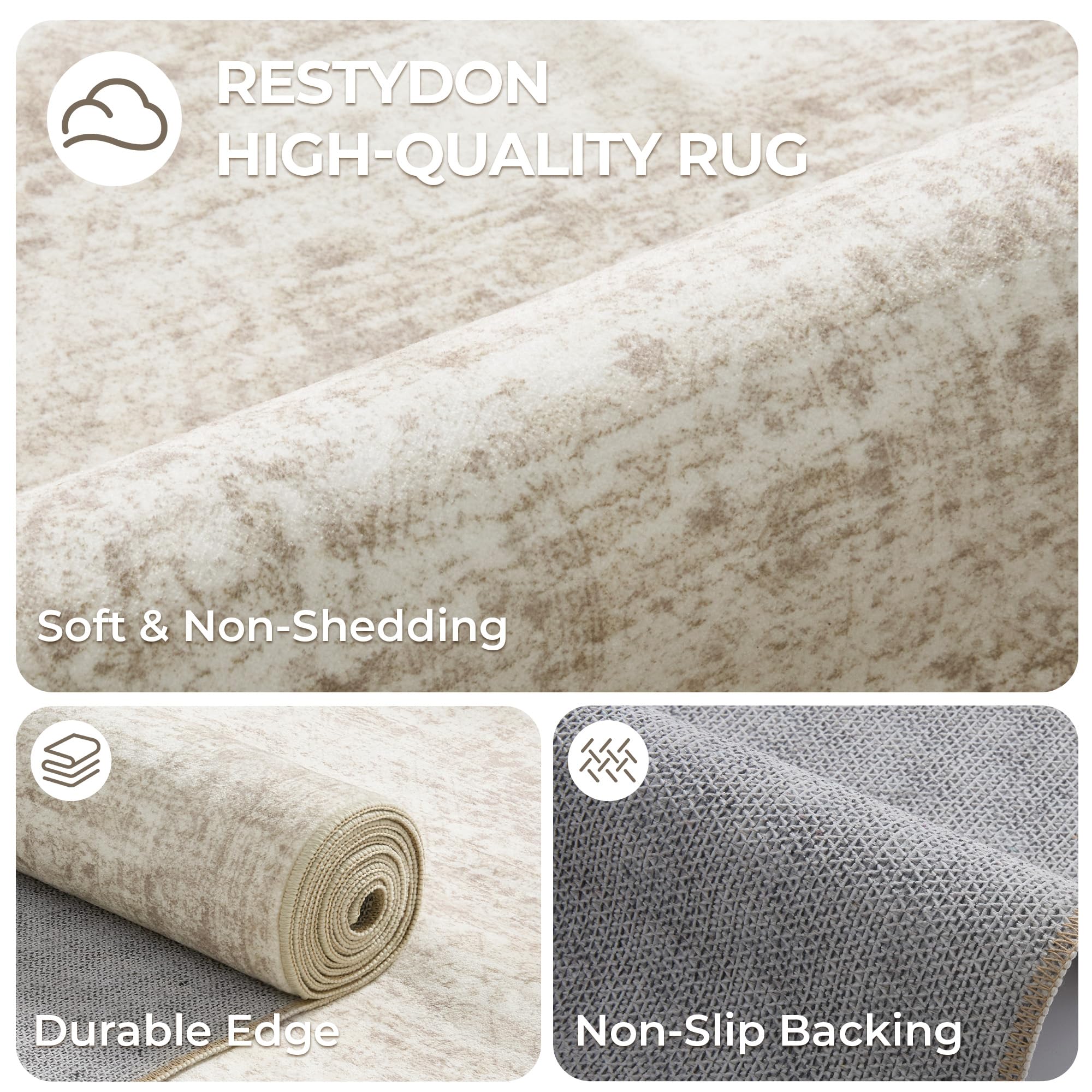 Restydon tapis glissé sous porte prouvant profil ultra-fin