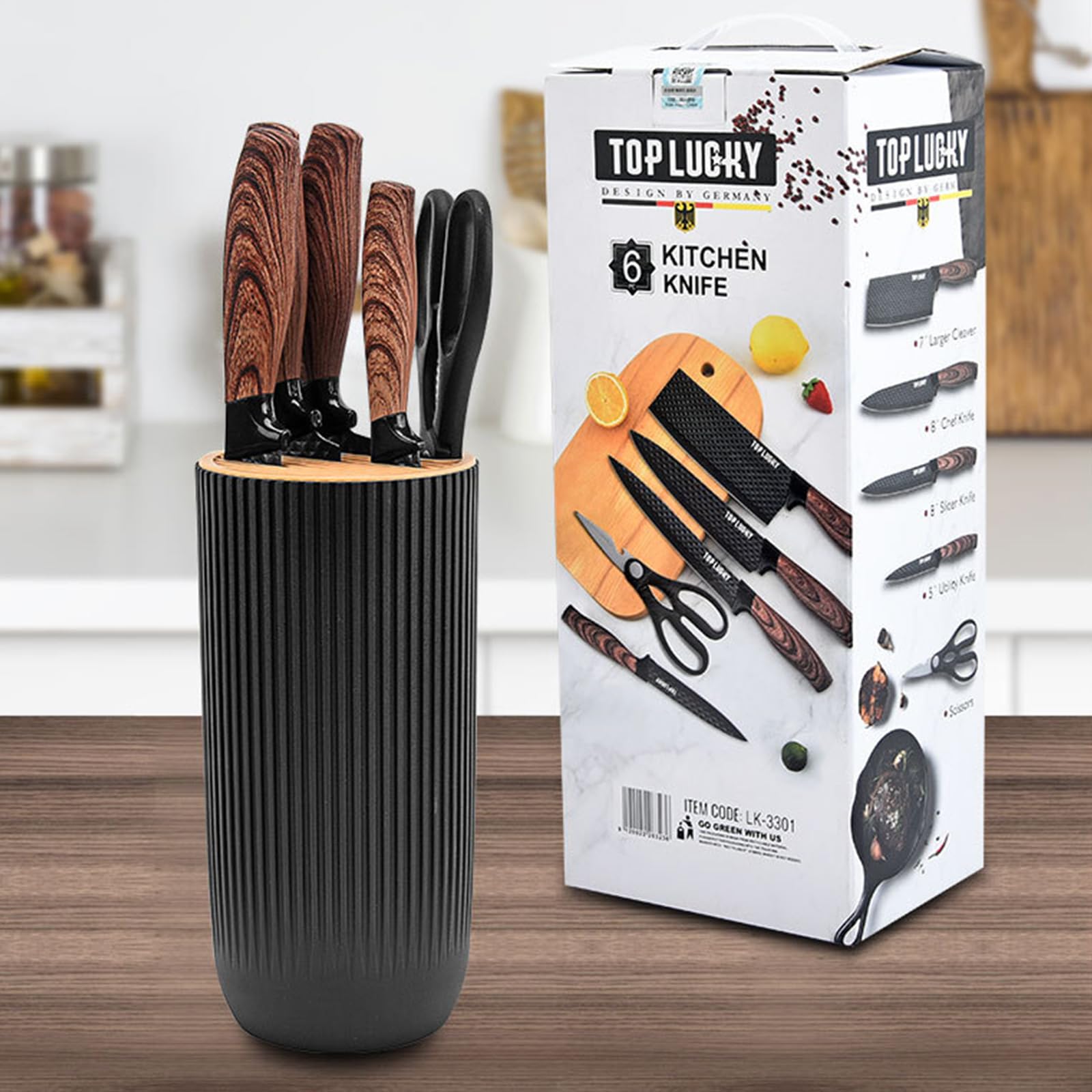 RETROSOHOO comparaison des tailles de couteaux pour visualiser l'échelle