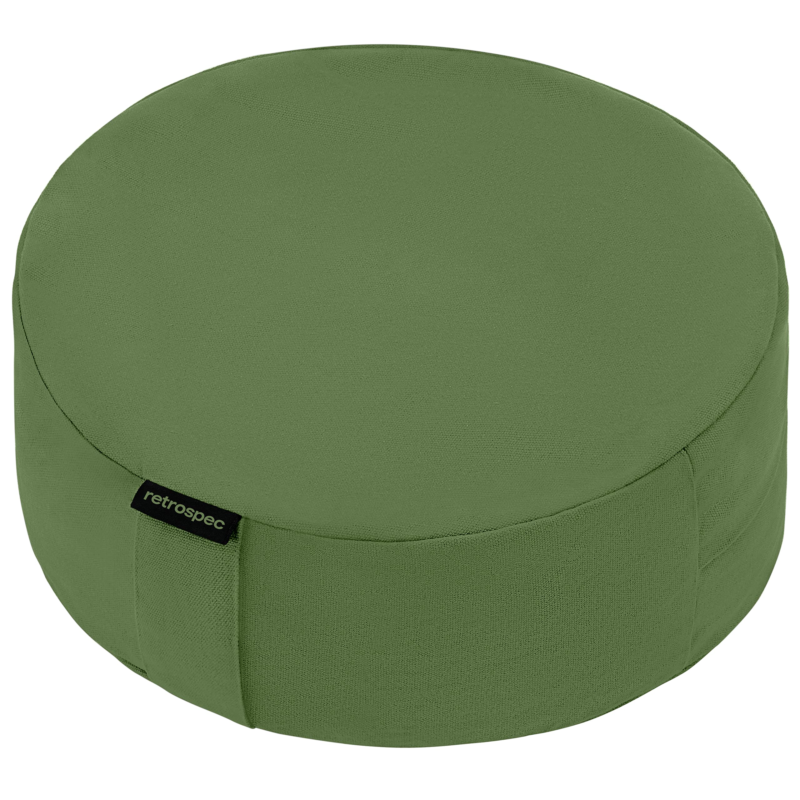 Retrospec Sedona vue face montrant housse en coton et forme stable