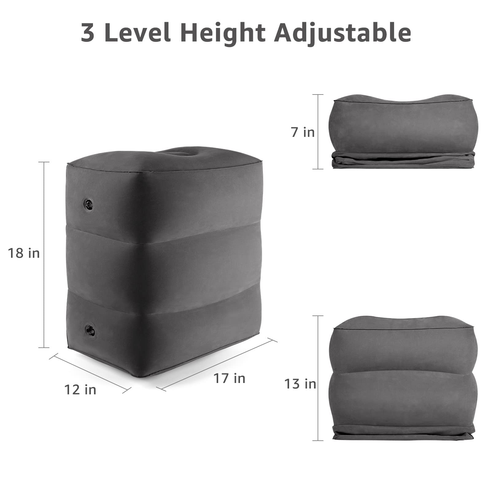 Rewondah détail de la valve double pour gonflage rapide sécurisé