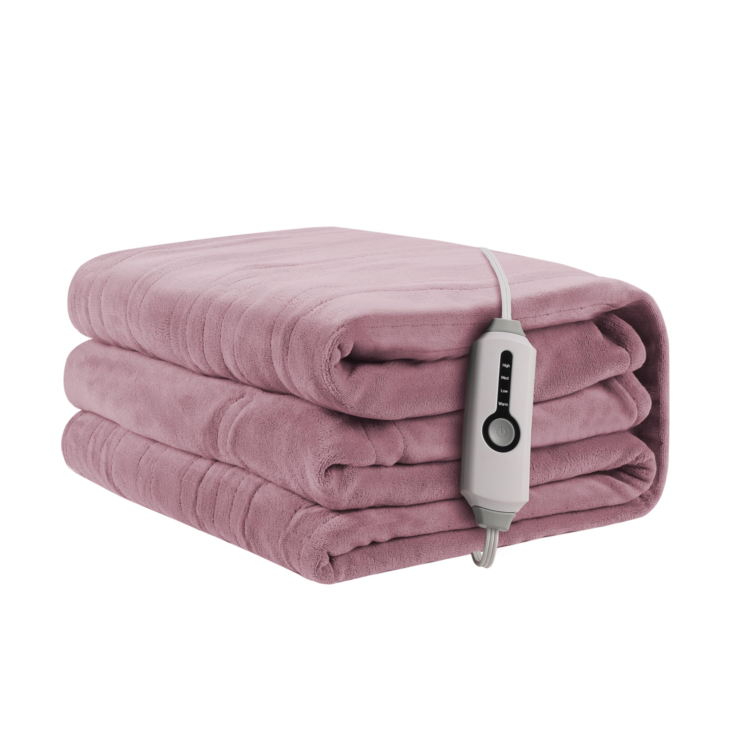 ReyyNio couverture devant violet montrant taille Twin et confort