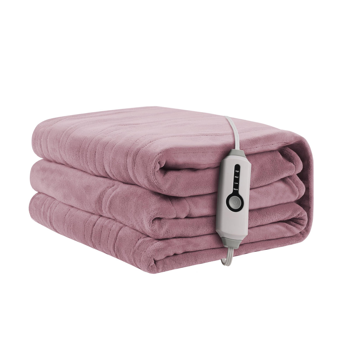 ReyyNio couverture devant violet montrant taille Twin et confort