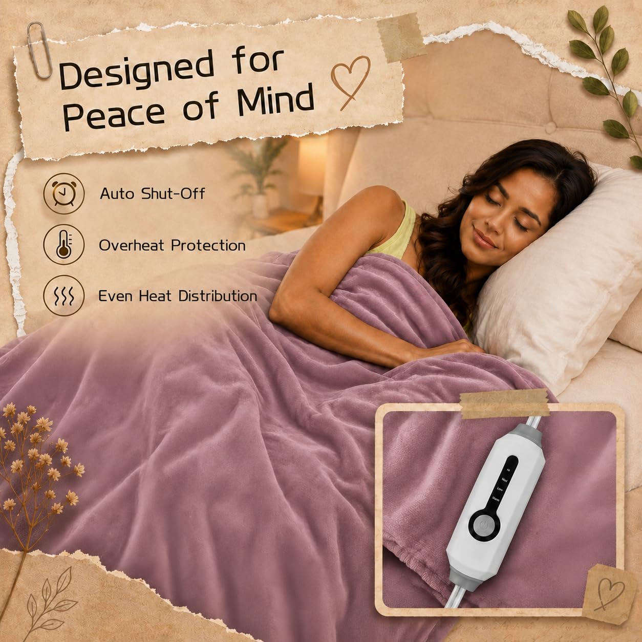 ReyyNio microplush gros plan douceur pour contact peau apaisant
