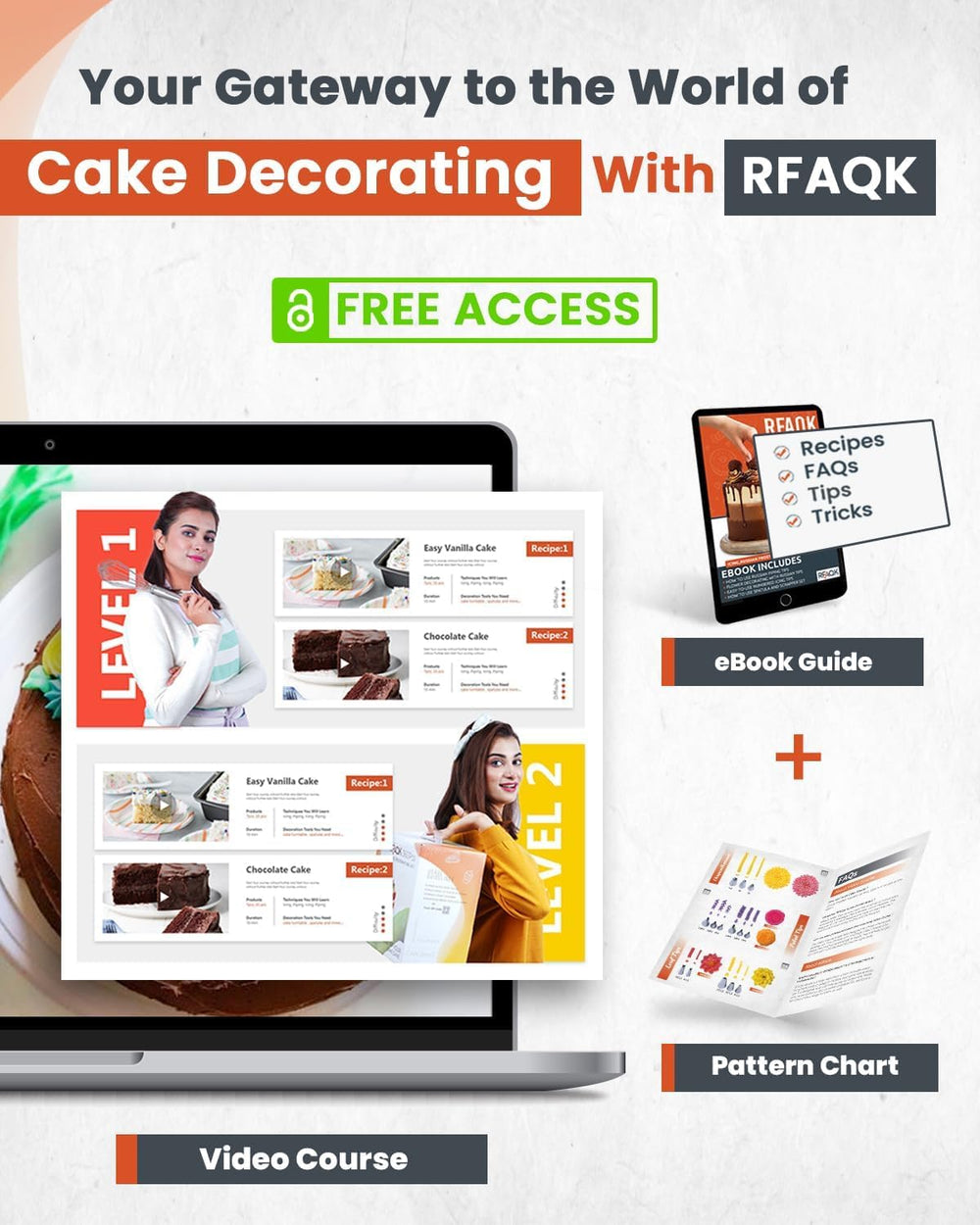RFAQK consommables montrant pochettes jetables, toppers et caissettes pratiques
