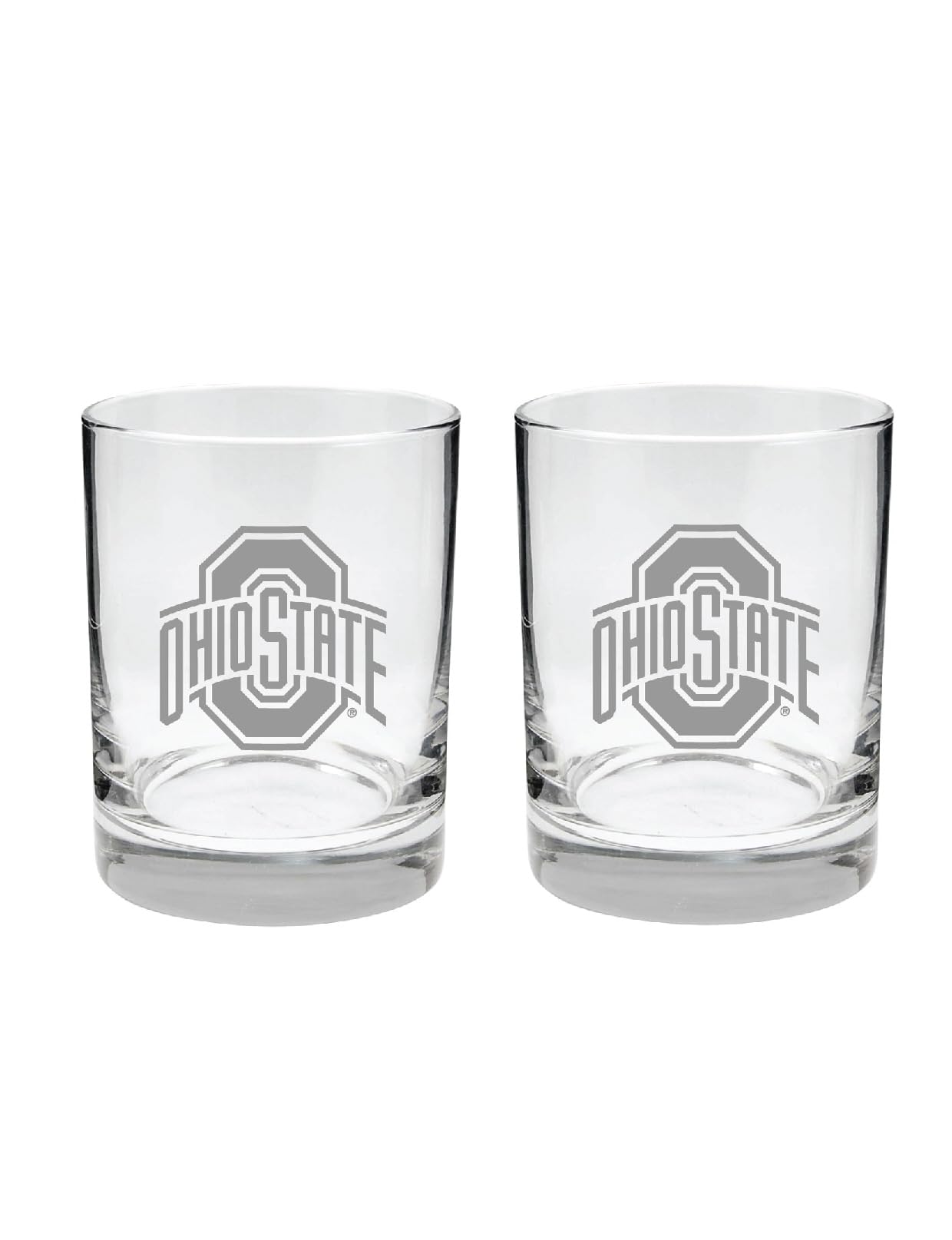 RFSJ INC. verre rock face avant montrant logo Buckeyes et élégance