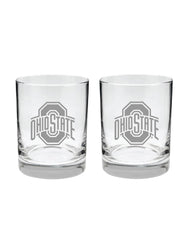 RFSJ INC. verre rock face avant montrant logo Buckeyes et élégance