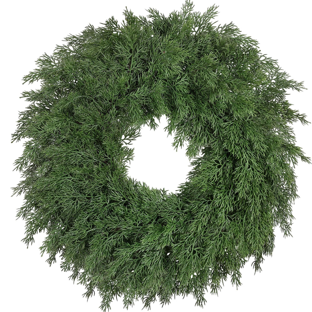 RHTRJ couronne recto sur porte, accent festif accueillant