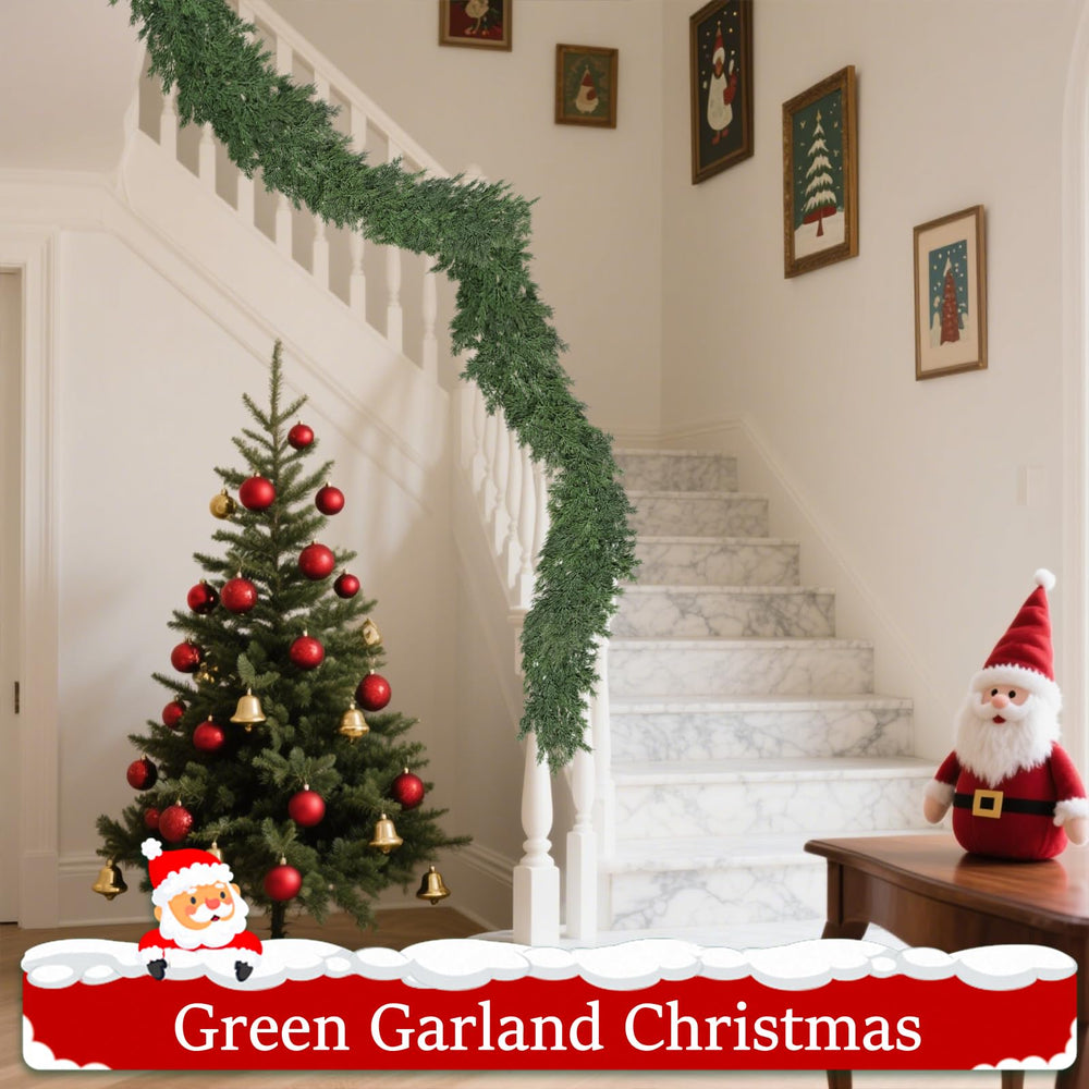 RHTRJ guirlande décorant une table de Noël pour une mise en scène élégante
