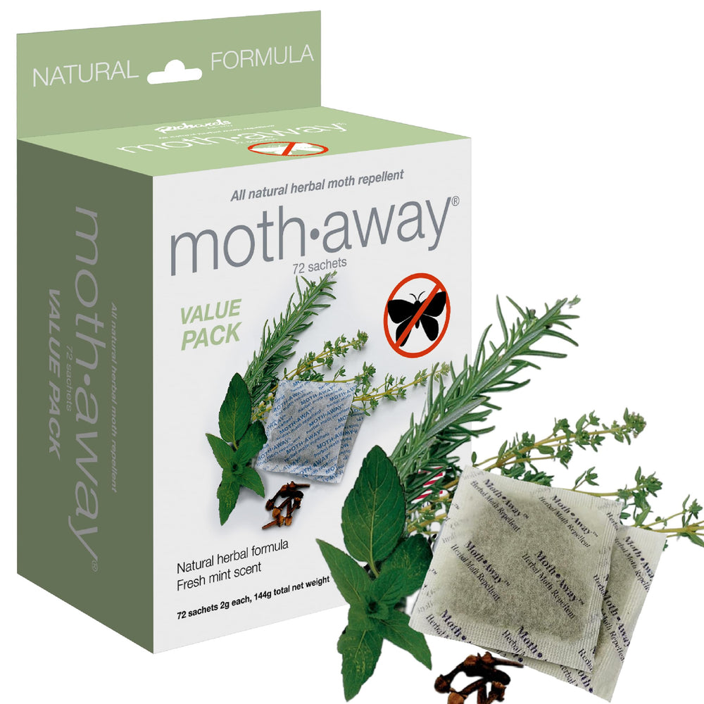 Richards sachet gros plan sur la texture et parfum naturel apaisant