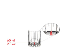 Riedel set de 4 verres Double Rocks, cohérence et service complet