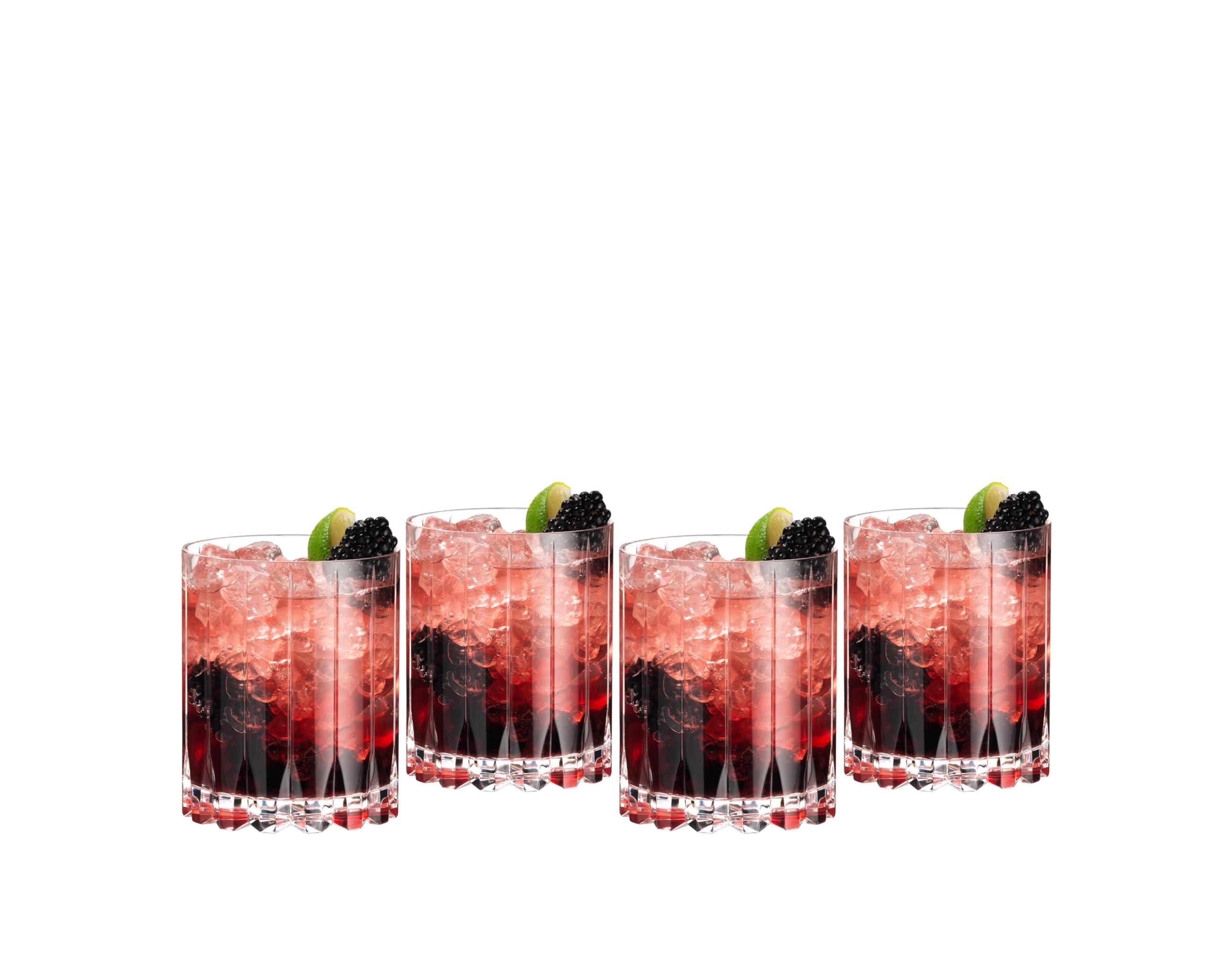Riedel verre Double Rocks face avant, présentation élégante et fonctionnelle