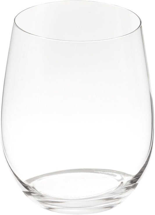 Riedel ensemble face montrant 4 verres O Wine Tumbler et finition claire