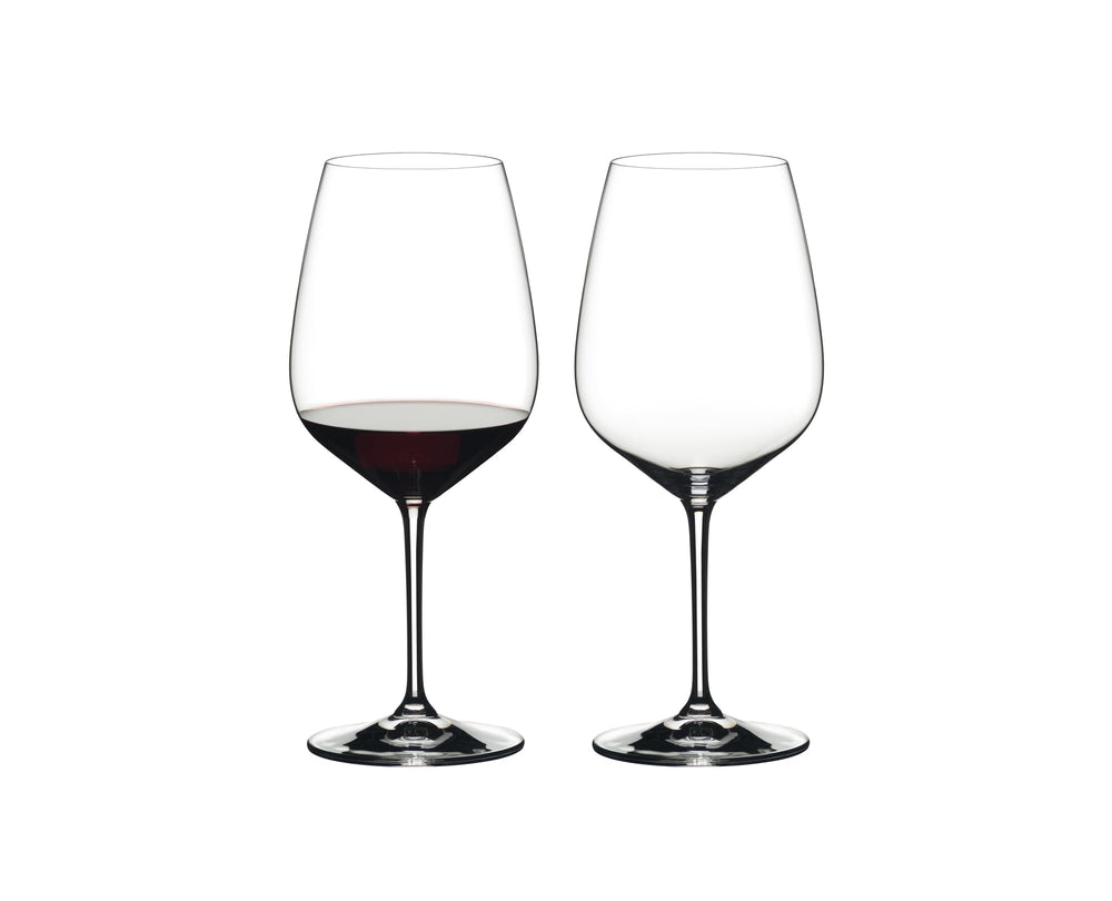 Riedel Extreme Cabernet face ensemble, présentation élégante pour réception