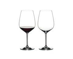 Riedel Extreme Cabernet face ensemble, présentation élégante pour réception