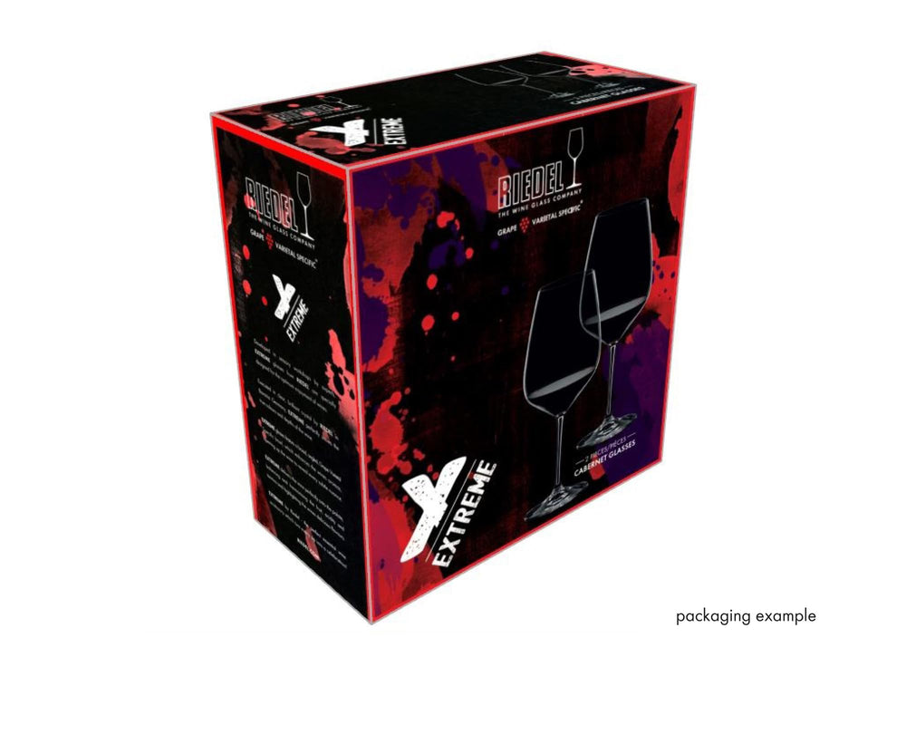 Riedel Extreme Cabernet texture verre, surface lisse résistante au lave-vaisselle