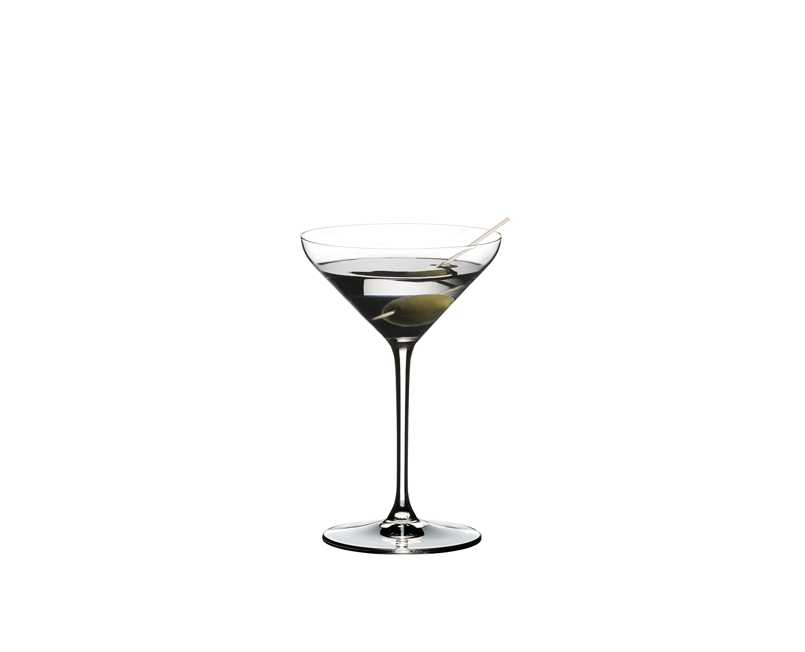 Riedel Extreme Martini en usage lors d'un apéritif, valorise présentation du cocktail