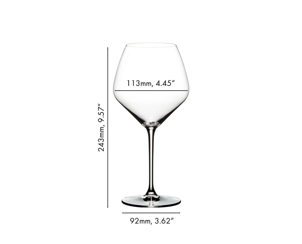 Riedel verre Extreme Pinot Noir profil soulignant contours diamantés utiles