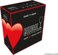 Riedel comparaison de taille pour apprécier capacité et proportions