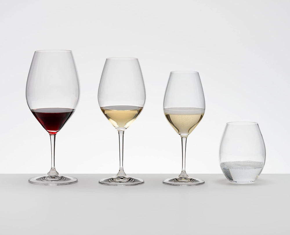 Riedel lifestyle dégustation montrant polyvalence et mise en scène