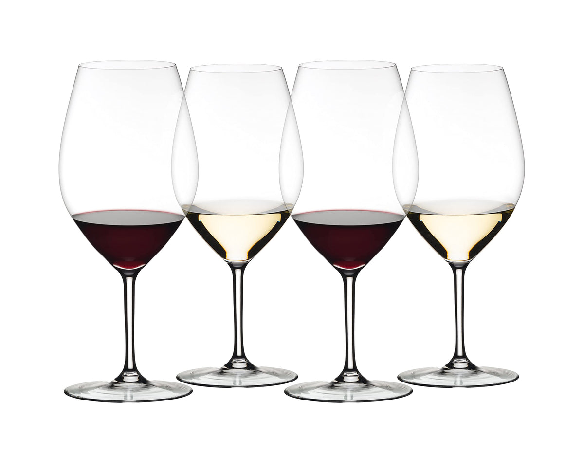 Riedel verre Magnum face avant montrant silhouette et capacité