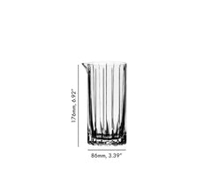 Riedel détail du repère 90 ml, mesure précise pour cocktails