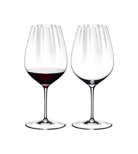 Riedel Performance face avant montrant design élégant et équilibre pour service