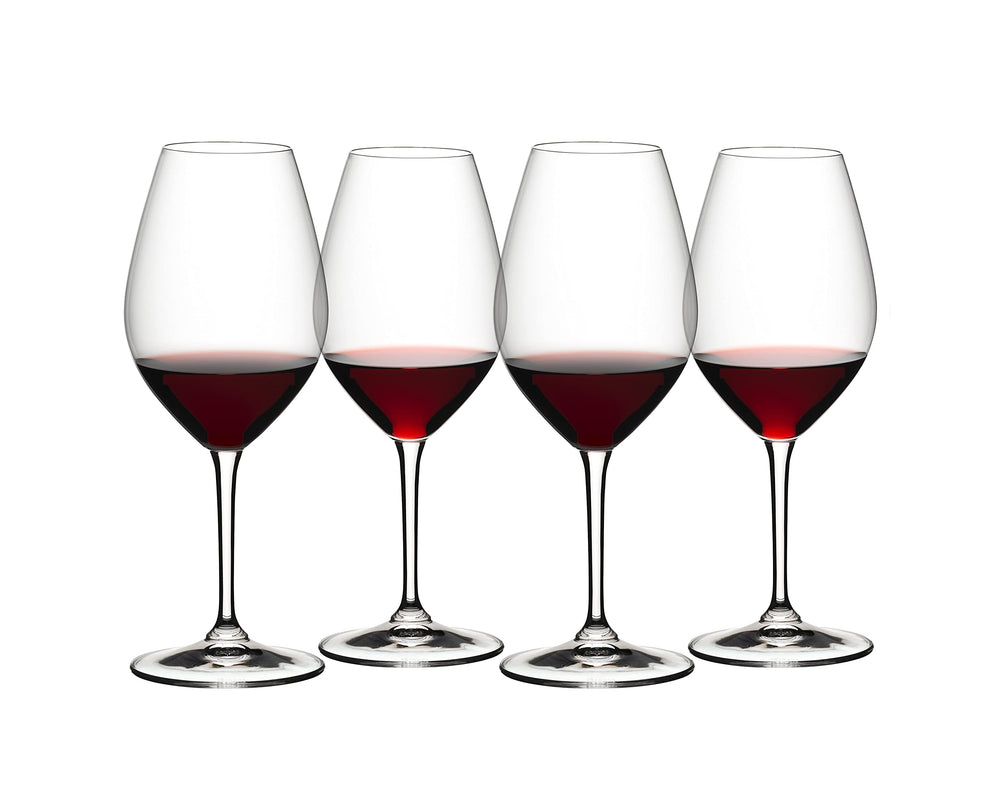 Riedel verre devant packaging montrant élégance et protection