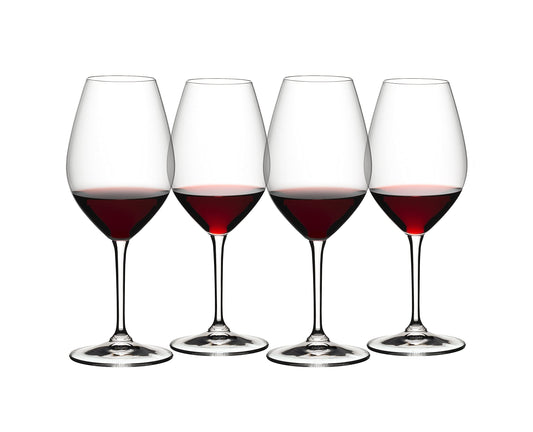Riedel verre devant packaging montrant élégance et protection