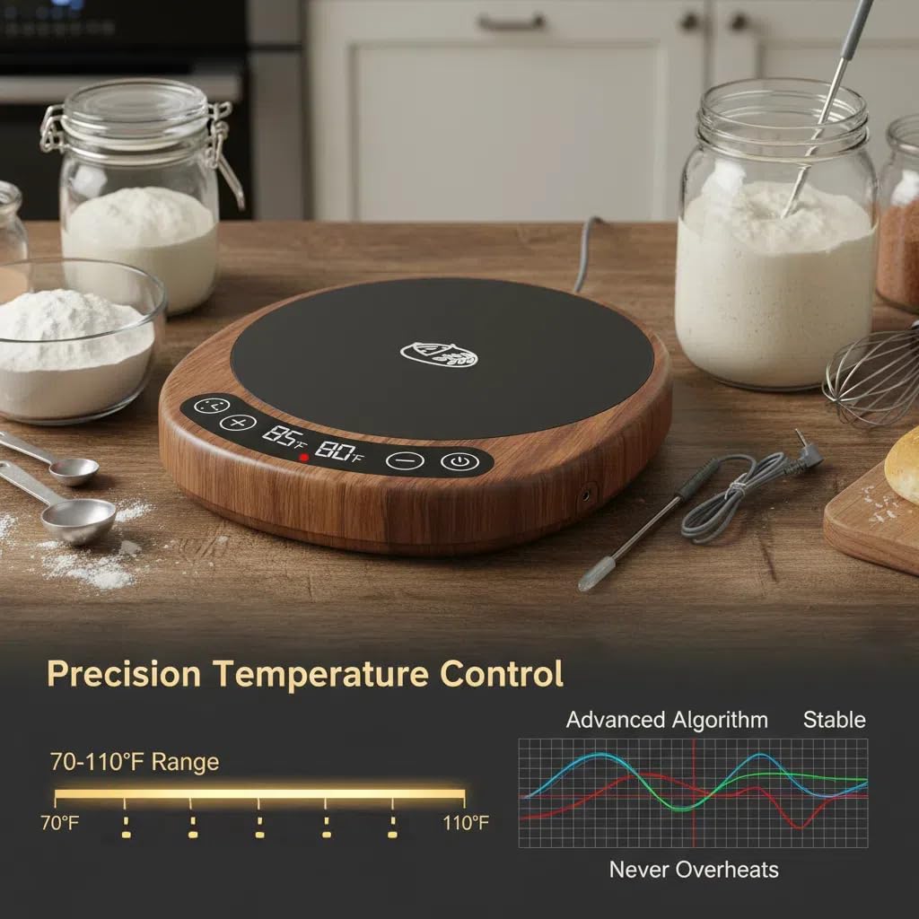 Risecret écran dual-temp affichant deux températures pour surveillance rapide