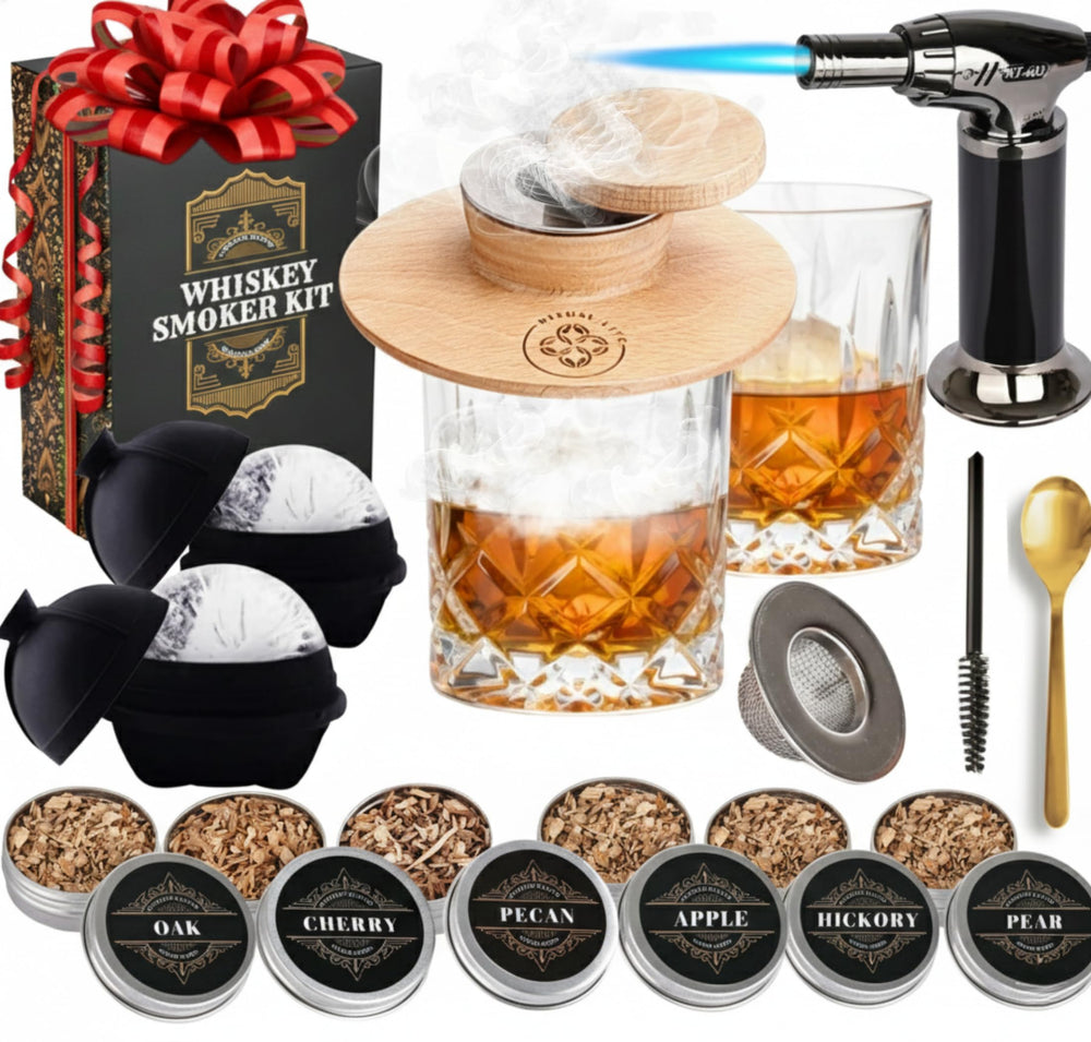 Ritual Life coffret fumoir face avant montrant contenu et présentation élégante