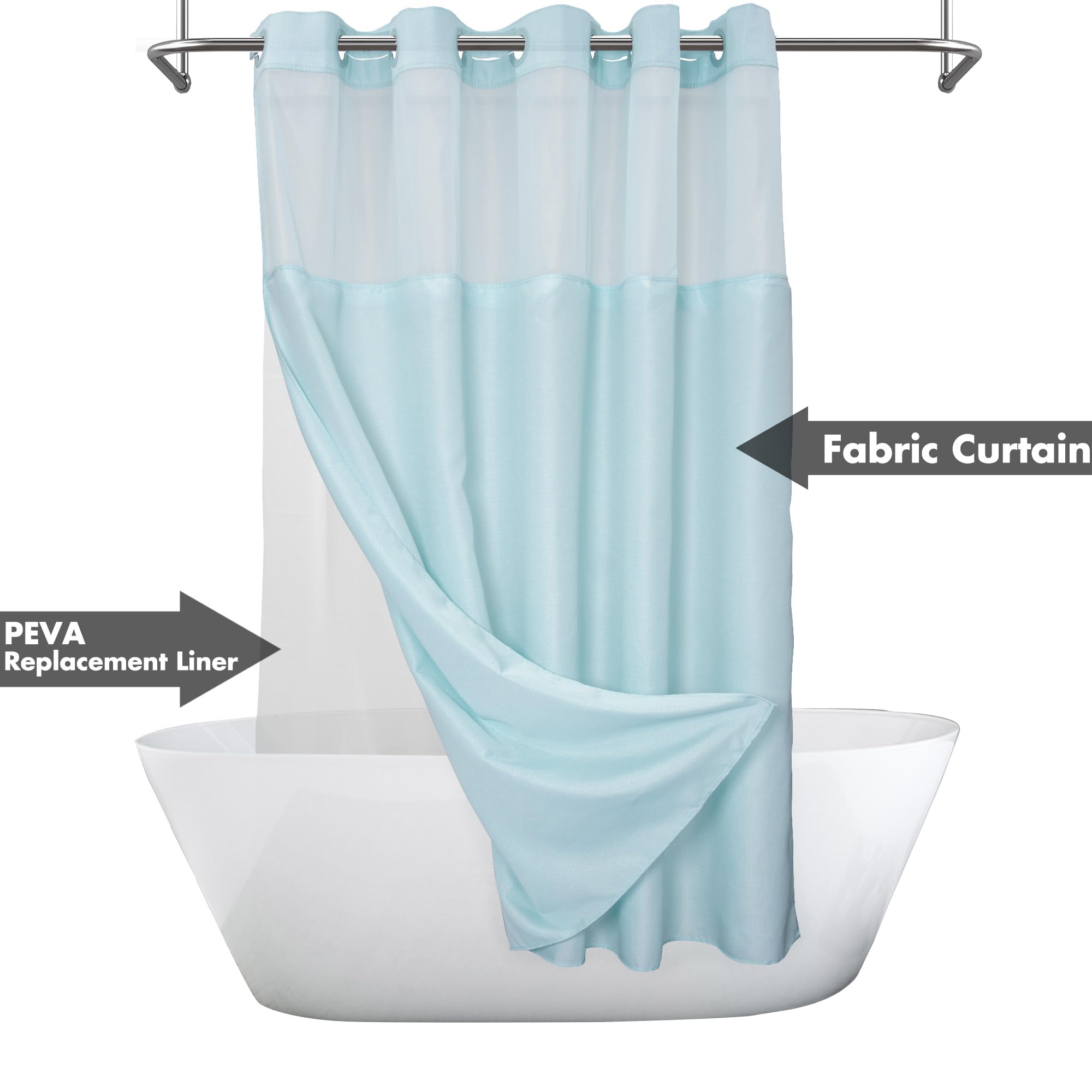 River Dream gros plan texture slub, aspect hôtelier durable