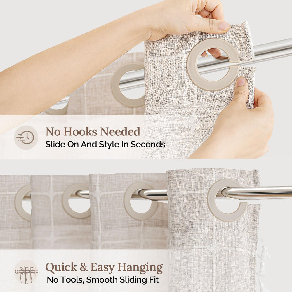 RiverDream sommet avec split ring facilitant installation sans crochets
